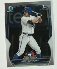 2023 Bowman Draft #BDC-173 Jace Bohrofen Chrome Toronto Blue Jays Baseball