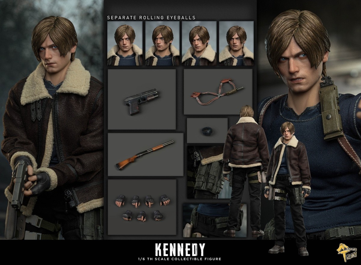 1/6 RE4 Leon Kennedy NEW Figure U.S Master Team Toys Dam Hot Ada