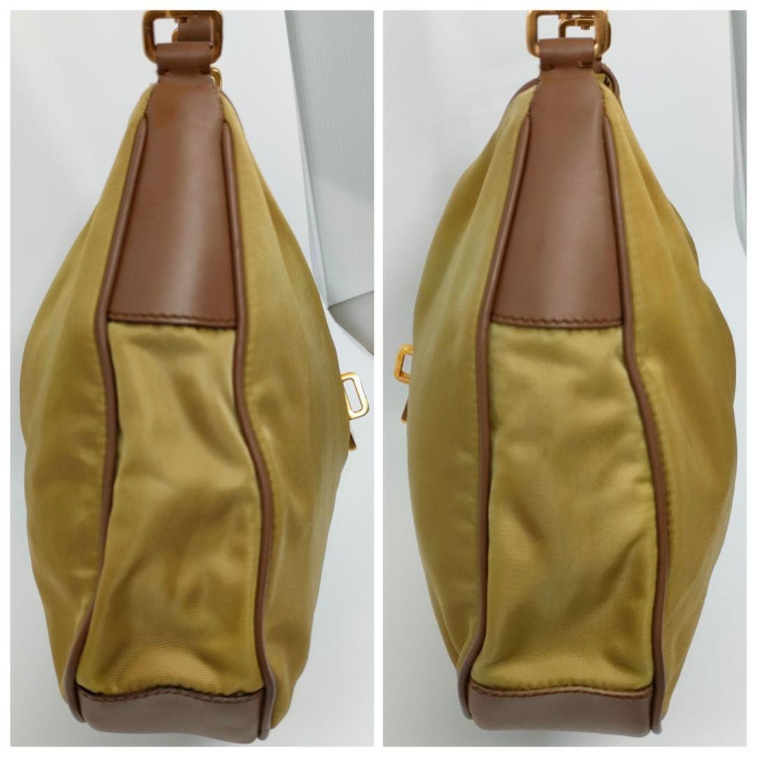 PRADA Turn Lock Mini One Shoulder Nylon Shoulder Bag thumbnail 6