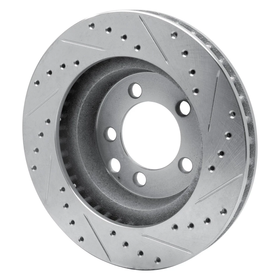 For Dodge Ramcharger 74-81 Brake Rotor DFC Premium Drilled & Slotted Front — 第 4/4 张图片