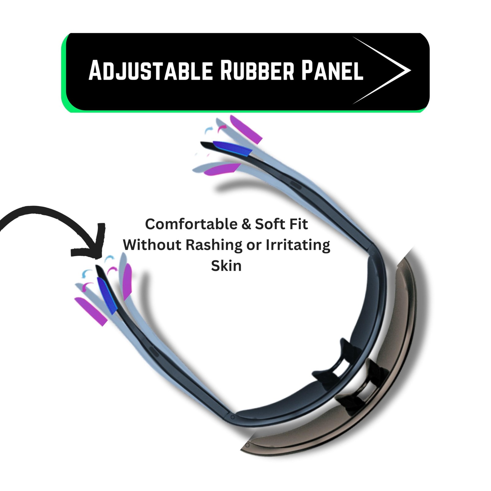 XR Smart Glasses Bluetooth AI ChatGPT Sports Sunglasses Sportswear Cycling Ru...