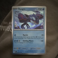 Pokémon Kyogre 034/132 Me01: Mega Evolution Rare Holo 150HP Riptide Card
