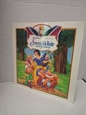 Walt Disney  s Snow White and the Seven Dwarfs 1937 LASERDISC ,gr