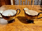 Genuine IOGA Hand Painted Bone China Sugar And Creamer Set — photo 2