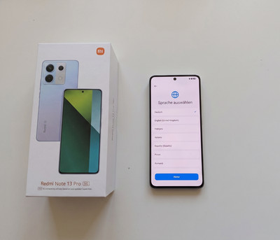 Xiaomi Redmi Note 13 Pro 5G inkl. Garantie, Schwarz, 256GB Speicherplatz