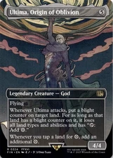Ultima, Origin of Oblivion BORDERLESS Final Fantasy Magic MTG NM