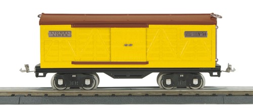 MTH LIONEL 11-30045 HOJALATA #514 AMARILLO Y MARRÓN BOXCAR CALIBRE ESTÁNDAR - NUEVO | Zustand: New