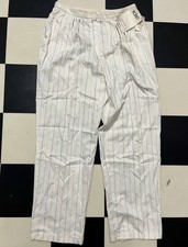 Vintage 80s Koret City Blues Womens Size 18 Pinstripe Pants NOS NWT