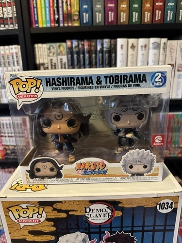 Funko Pop! Vinyl: Naruto Shippuden - Hashirama & Tobirama - 2 Pack AE Exclusive