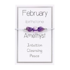 Birthstone Crystal Beads Bracelets 6.3 inch 4 adjustable, turquoise