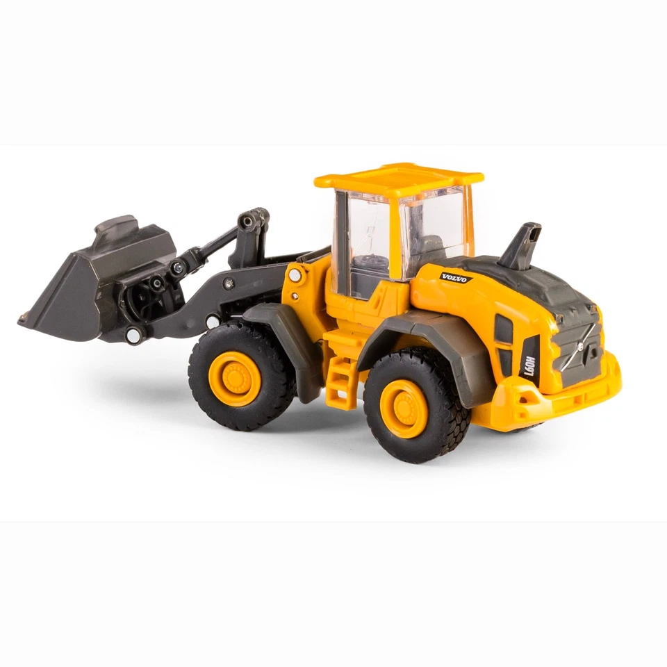 NEW RAY VOLVO L60H FRONT LOADER YELLOW DIE CAST MODEL NEW IN BOX 13cm - Image 4 of 4