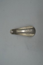 Vintage Florsheim Shoes Metal Shoe Horn Short Travel Size