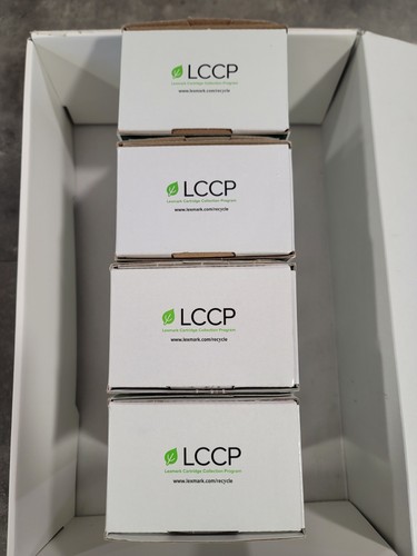 Genuine Lexmark Toner Set 80C2 – CX410 CX510 – High Yield CMYK – Sealed - Photo 2/8