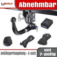 AnhäNgerkupplung Abnehmbar+Es 7P FüR Volkswagen Tiguan 2 II AD1 SUV Ab 16 Imiola