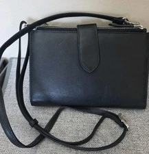 ili Phone Wallet Leather Travel Crossbody Organizer Bag