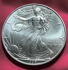 1996 Key Date Silver American Eagle 1 oz. Coin US $1 Dollar Uncirculated