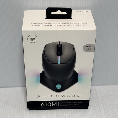 Alienware 610M Wired/Wireless Gaming Mouse [Dark Side of the Moon]