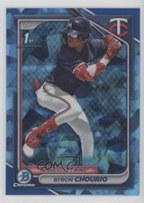 2024 Bowman Sapphire Edition Chrome Prospects Byron Chourio #BCP-129 11s9