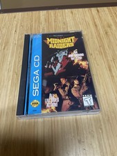 Midnight Raiders Sega CD Game - Complete In Box, Great Condition