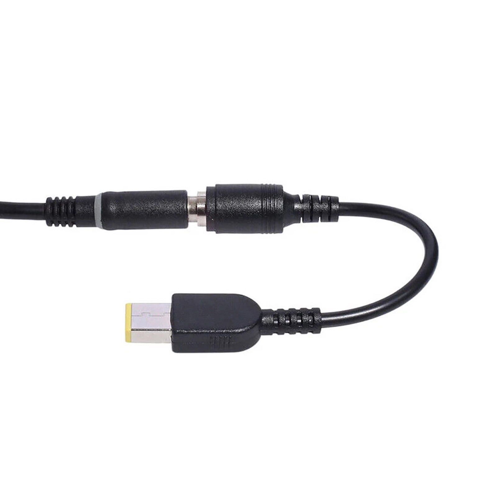 10PCS Round 7.9*5.5mm to Square Plug Adapter New Accessory for Lenovo Laptop