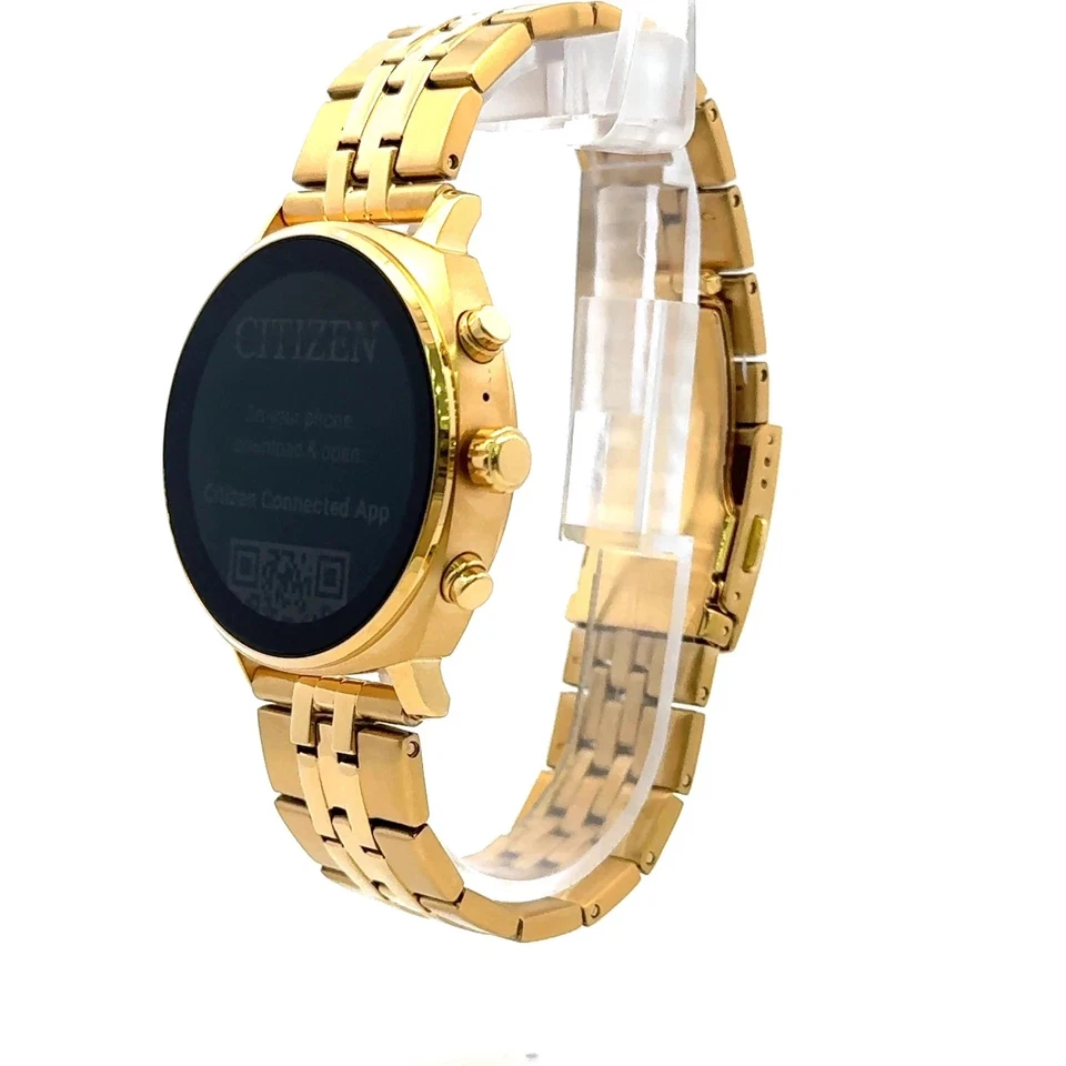 Citizen CZ Smart Touchscreen Gold Stainless Steel Smart Watch 41MM MX1002-57X - Image 3 of 4