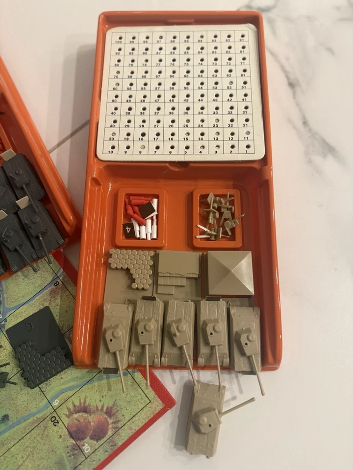 Panzerschlacht (MB Spiele, 1975) – Taktik & Bluff für 2 Spieler, Vintage Retro - Bild 4 von 4