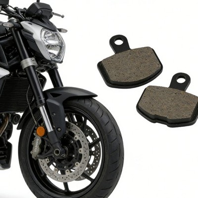 Upgraded Motorcycle Brake Pads High Friction Coefficient for Safe and Smooth