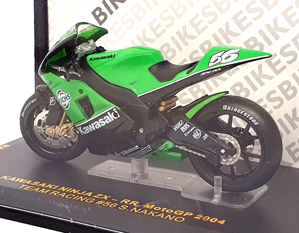 Ixo 1/24 比例 RAB082 - 川崎忍者 ZX RR MotoGP 2004 #56 中野 — 第 2/4 张图片