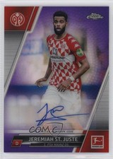 Jeremiah Chrome Bundesliga 2021 Purple Refractor /199 Auto