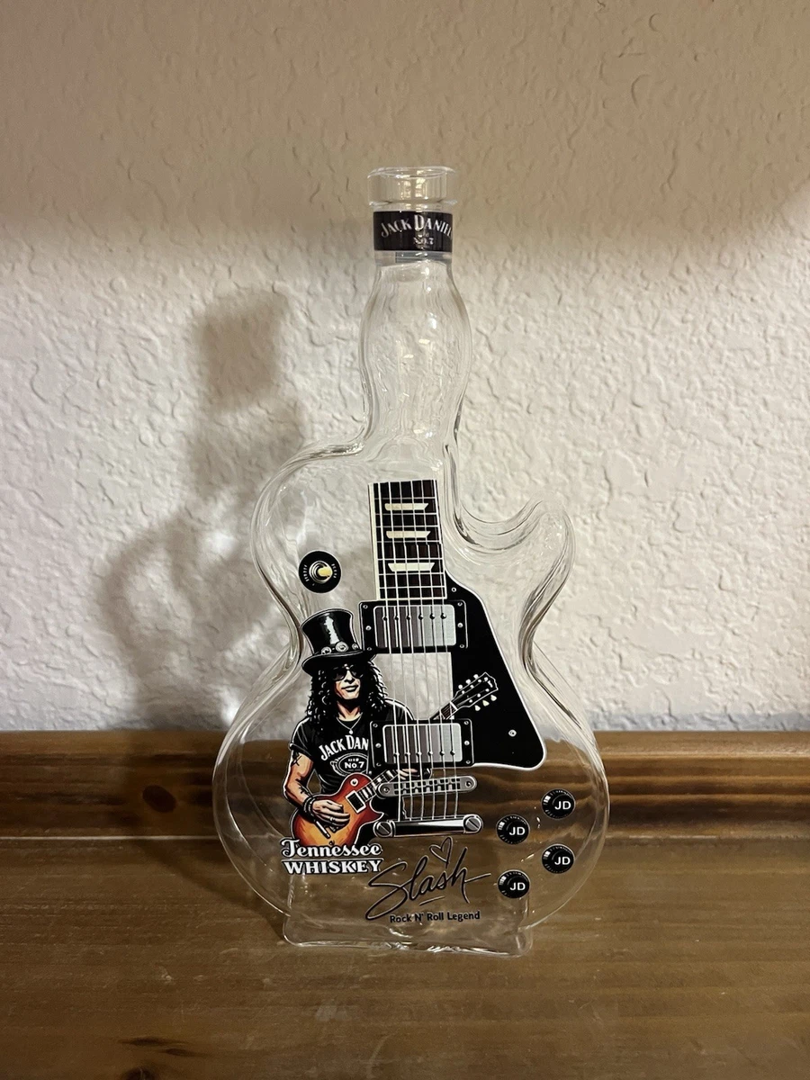 ミュージシャン Jack Daniel's Slash Guitar Bottle Jack Daniels Guitar In Jack Daniel'S Advertising Collectibles for