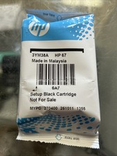 HP 67 Black Cartridge No Box Original