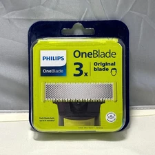 Philips OneBlade Blade Replacement - ( 3 Blades )  QP230/50 - NEW/FACTORY SEALED