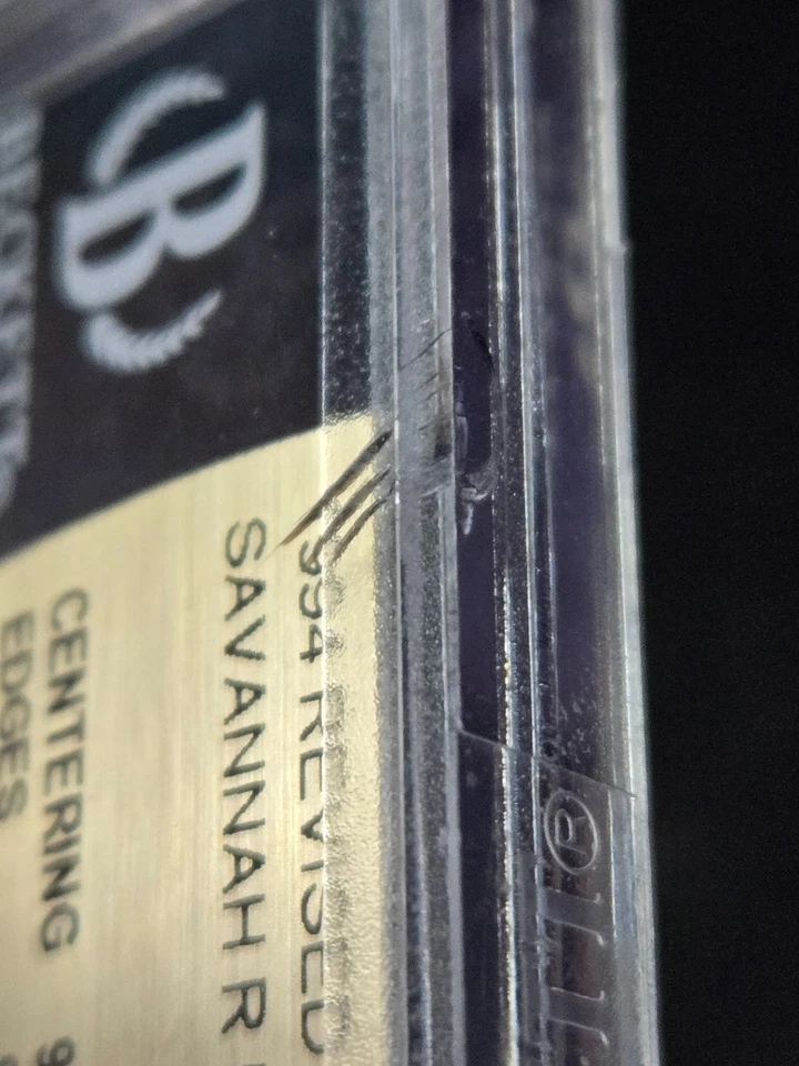 Savannah BGS 9.5 GEM MINT - Quad 9.5 +10 sub - Revised 3rd Edition MTG - Low pop - Image 3 of 4