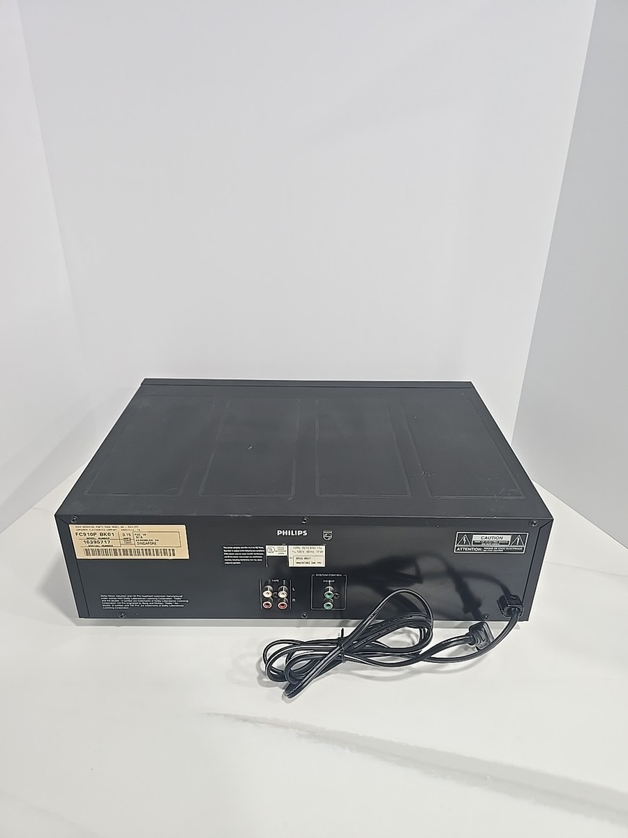 VINTAGE 1992 Philips 900 Series FC 910P Double Cassette Deck Dolby