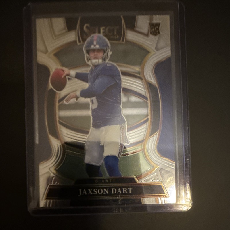 Panini 2025 Select Jaxson Dart New York Giants Concourse #93 Card