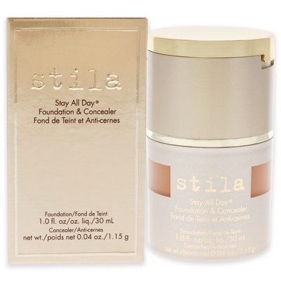 Stila Stay All Day Foundation & Concealer BUFF 7   1 oz NIB Full Coverage Makeup