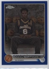 2022 Topps Chrome OTE Overtime Elite Blue Refractor 43/99 Jazian Gortman #93 5cb