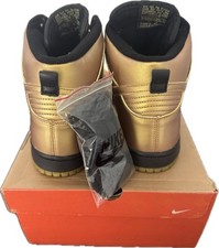 Nike Dunk High 2004 Olympics Gold Medal Sneaker Size 9 Brand New with Box Rare - Image 3
