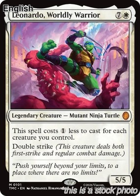 Leonardo, Worldly Warrior [TMC - 101MagicNMMythicEN