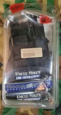 UNCLE MIKES 2 IN REVOLVER SHOULDER HOLSTER RIGHT HAND BLACK  S&W TAURUS RUGER
