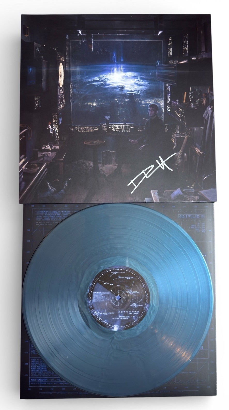 SIGNED Danny L. Harle Cerulean 12"" Album Coloured Vinyl In Hand