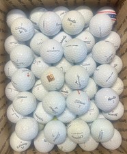 100 Used Practice/HitAway Golf Balls