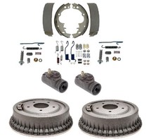 Drums Shoes Hardware Wheel Cylinder Brake Rebuild Kit 65-75 GM Rear 9 1/2 x 2