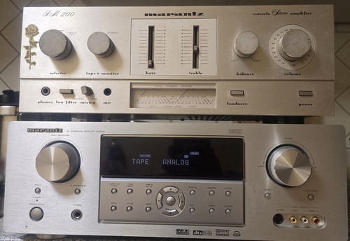 MARANTZ Stereoanlage Hifi-Anlage SR 5600 UND CONSOLE STEREO AMPLIFIER PM200