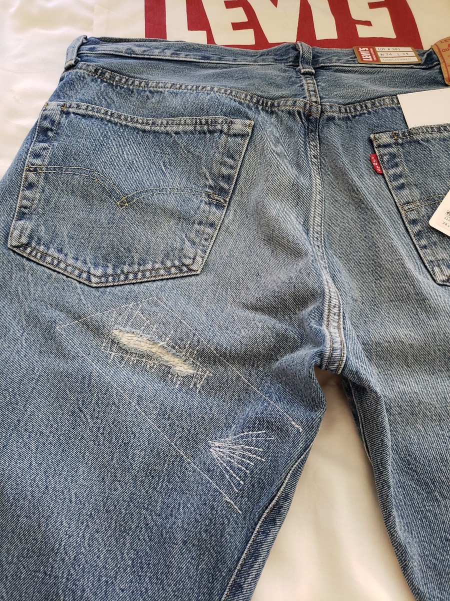 LVC 501XX 1955年復刻版 w38×l34 1955 501® Original Fit Men's Jeans - Dark Wash | Levi's® US