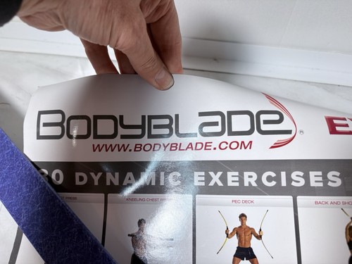 BodyBlade Classic 800 77 Blade Core Toner Strength Fitness 48" + Exercise Guide - 第 12/12 張圖片