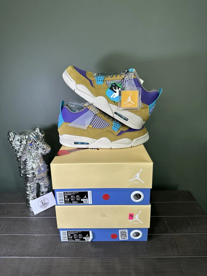 Talla 10 - Jordan 4 Retro SP x Union 30 Aniversario Foto 3 de 4