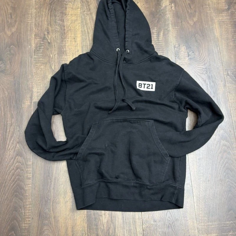 Anti Social Social Club x BT21 Blended Black Hoodie - Image 2 of 4