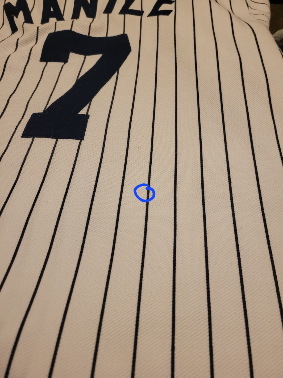 Mickey Mantle 150 of 1000 MAJESTIC 2008 YANKEE FINAL SEASON JERSEY. LIM. EDITION