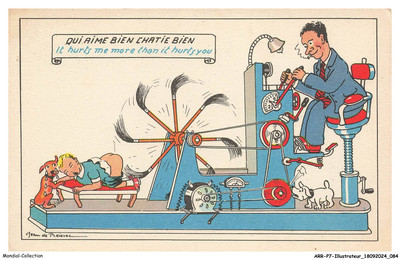 ARRP7-0457-ILLUSTRATOR - JEAN DE PREISSAC - Qui likes bien chatie bien